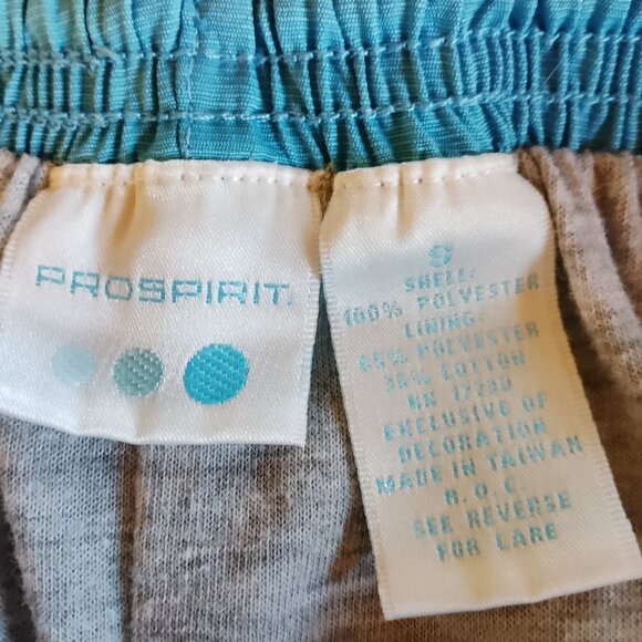 Women's Jrs Vintage Pro Spirit Blue Fully Lined Crop Wind Track Pants Size Small - Picture 8 of 10